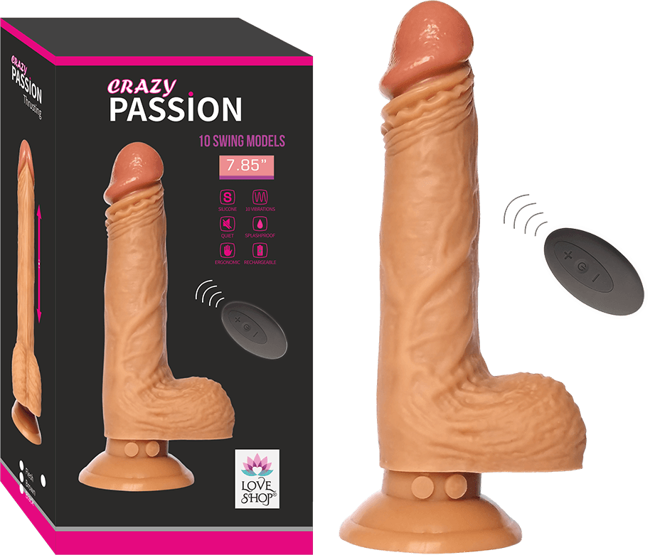 CRAYZ 360 ROTASYONLU SİLİKON VİBRATOR