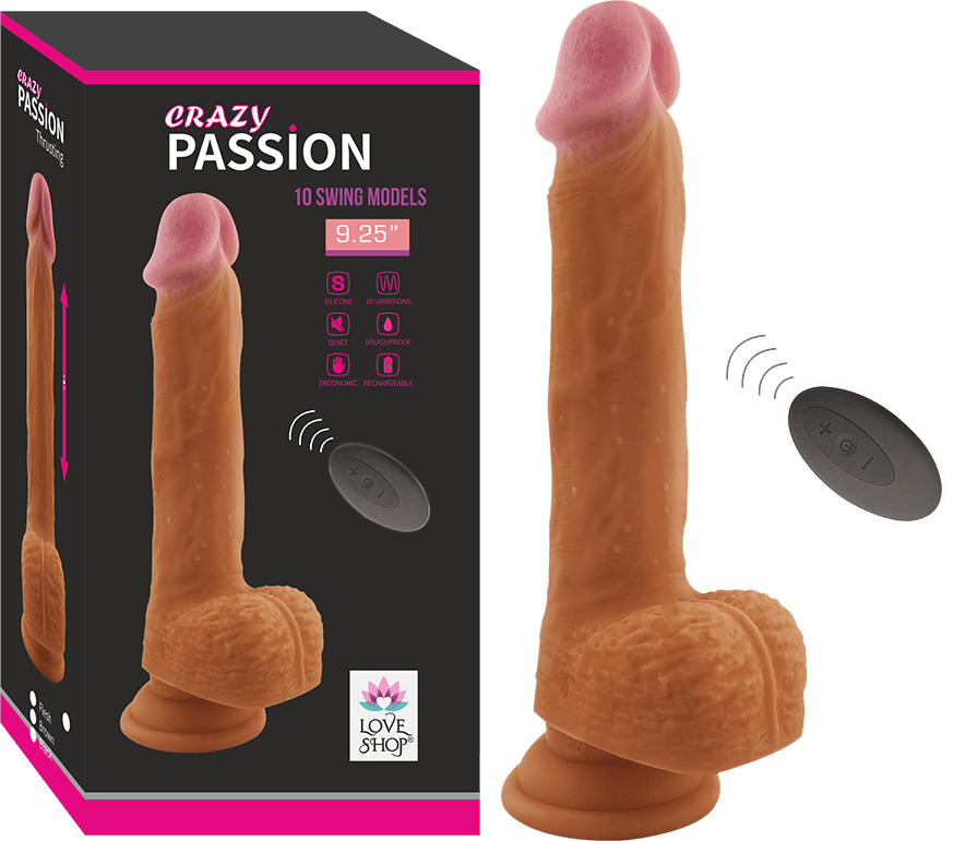 CRAYZ 360 DERECE ROTASYONLU SİLİKON VİBRATOR
