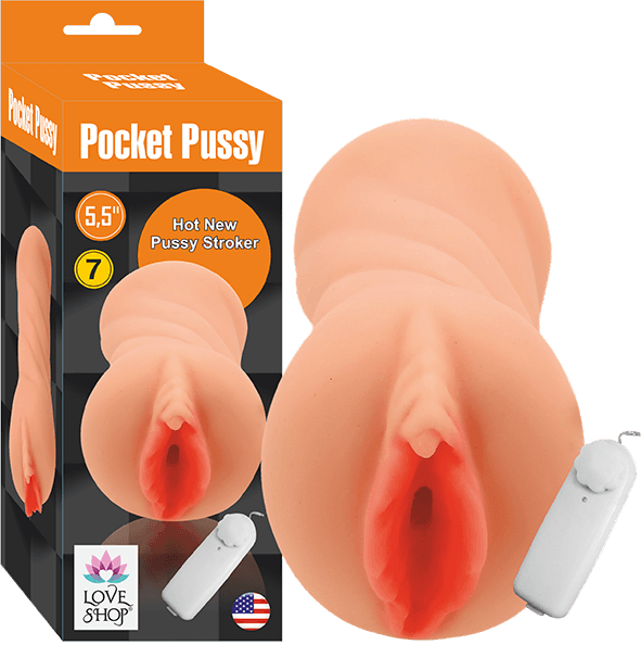 POCKET PUSSY VİBRATİNG
