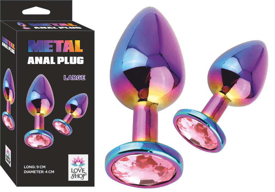 METAL ANAL PLUG-LARGE